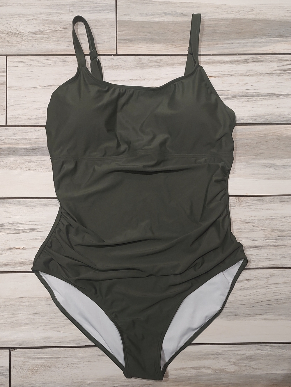 Classic Olive Swimsuit